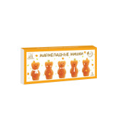 Мармеладные мишки. Натуральный абрикосовый мармелад, 155г