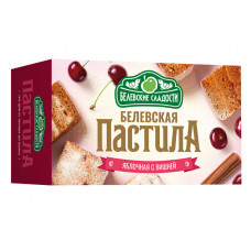 Белёвская пастила яблочная с вишней, 350г 