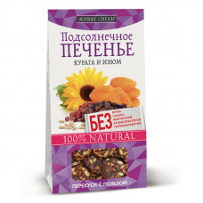 Подсолнечное печенье "Курага и изюм", 60г